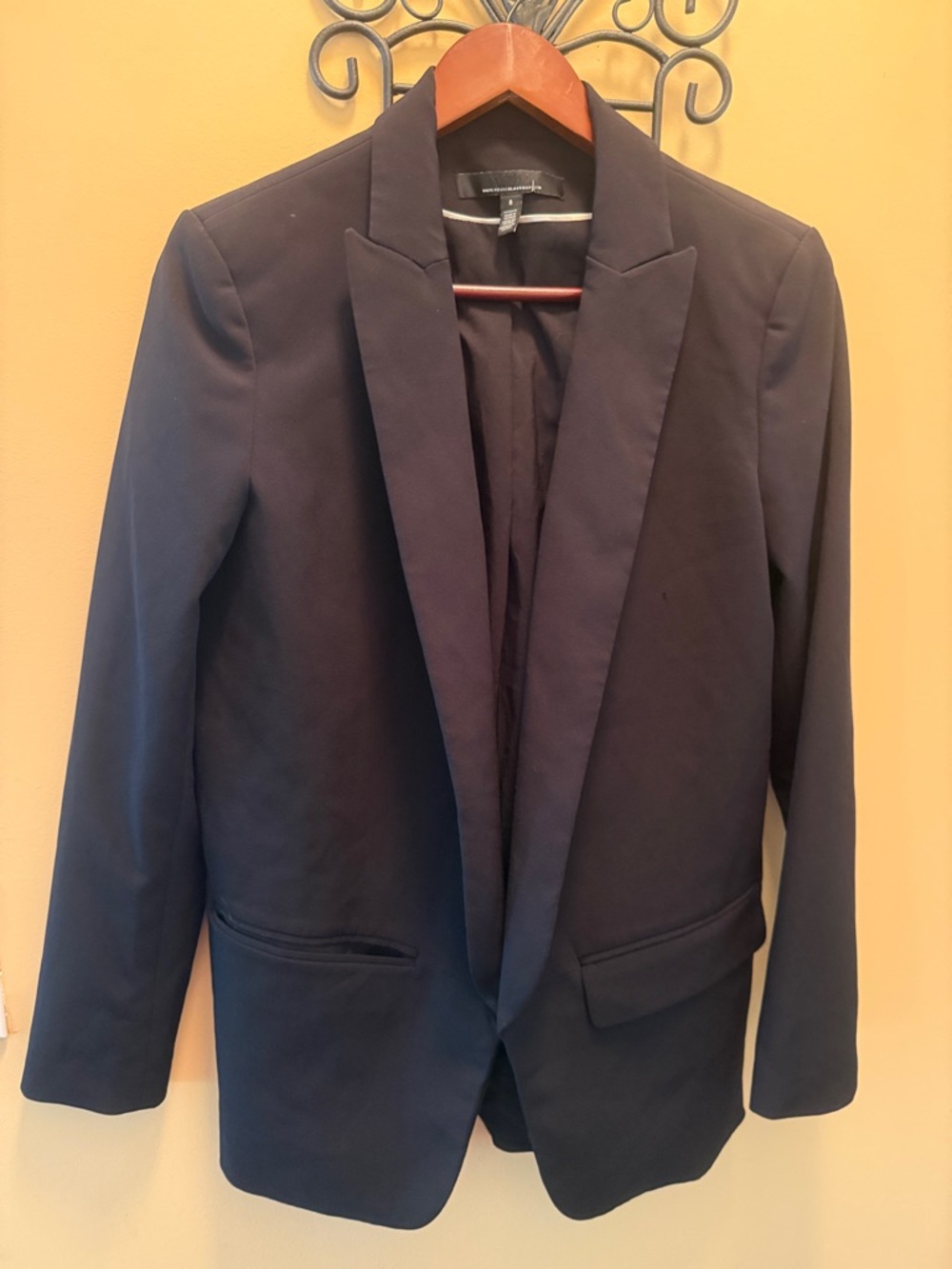 White House Black Market Women's Black Blazer - Tailored Sport Coat